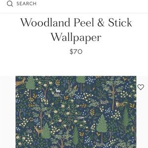 Rifle Paper Co. Woodland Peel & Stick Wallpaper - Multicolor (2) rolls